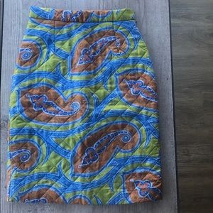 JW Anderson x Topshop Quilted Pencil Skirt US 4